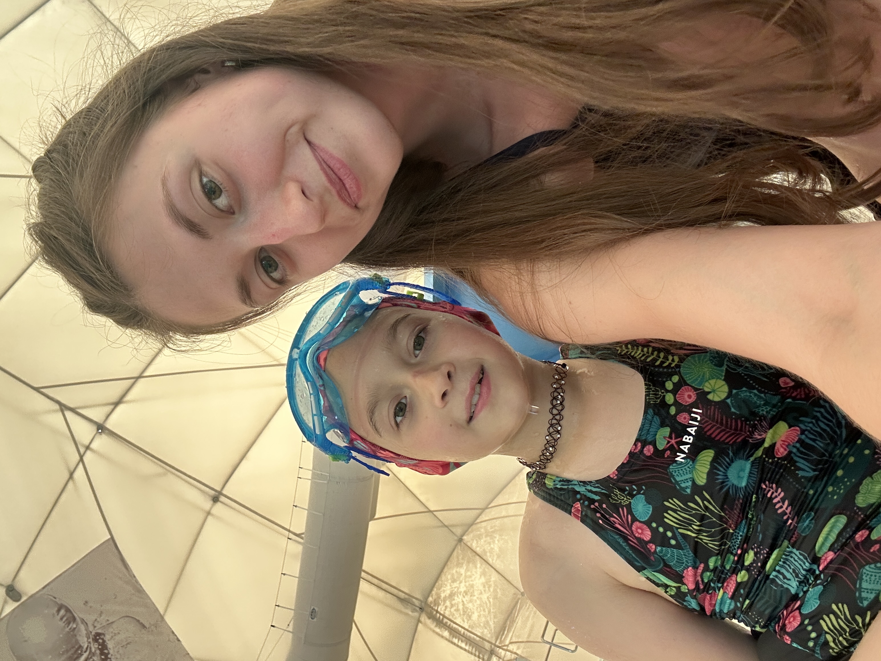 Instruktor Emilia z uczniem