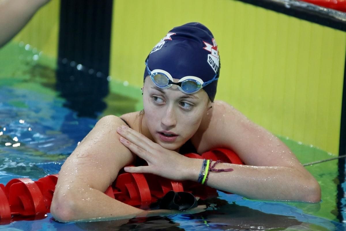 Instruktorka Emilia po starcie na zawodach